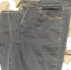 Sonoma straight leg dark wash jeans. Size 10